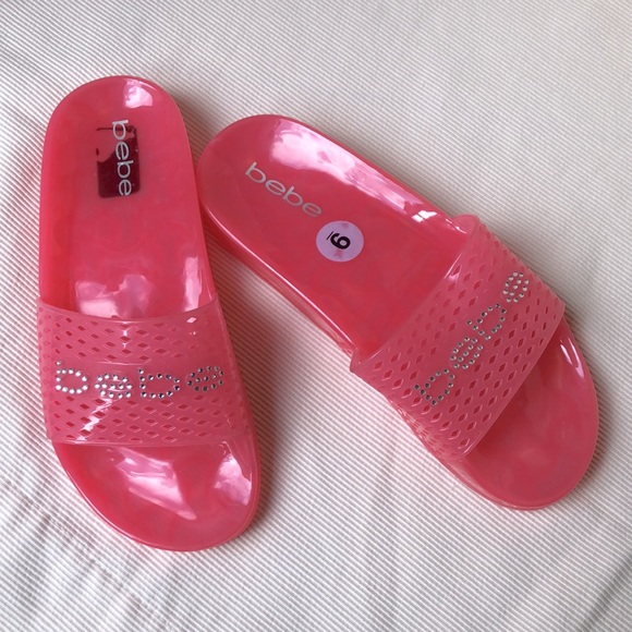 BEBE slip on jelly sandals - Picture 3 of 6
